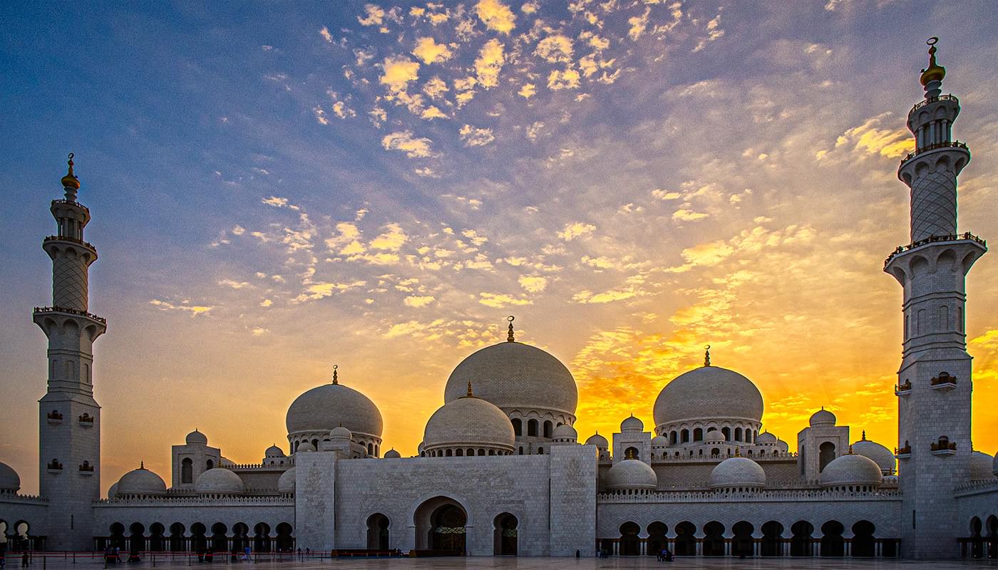 Sheikh Zayed Grand Mosque.